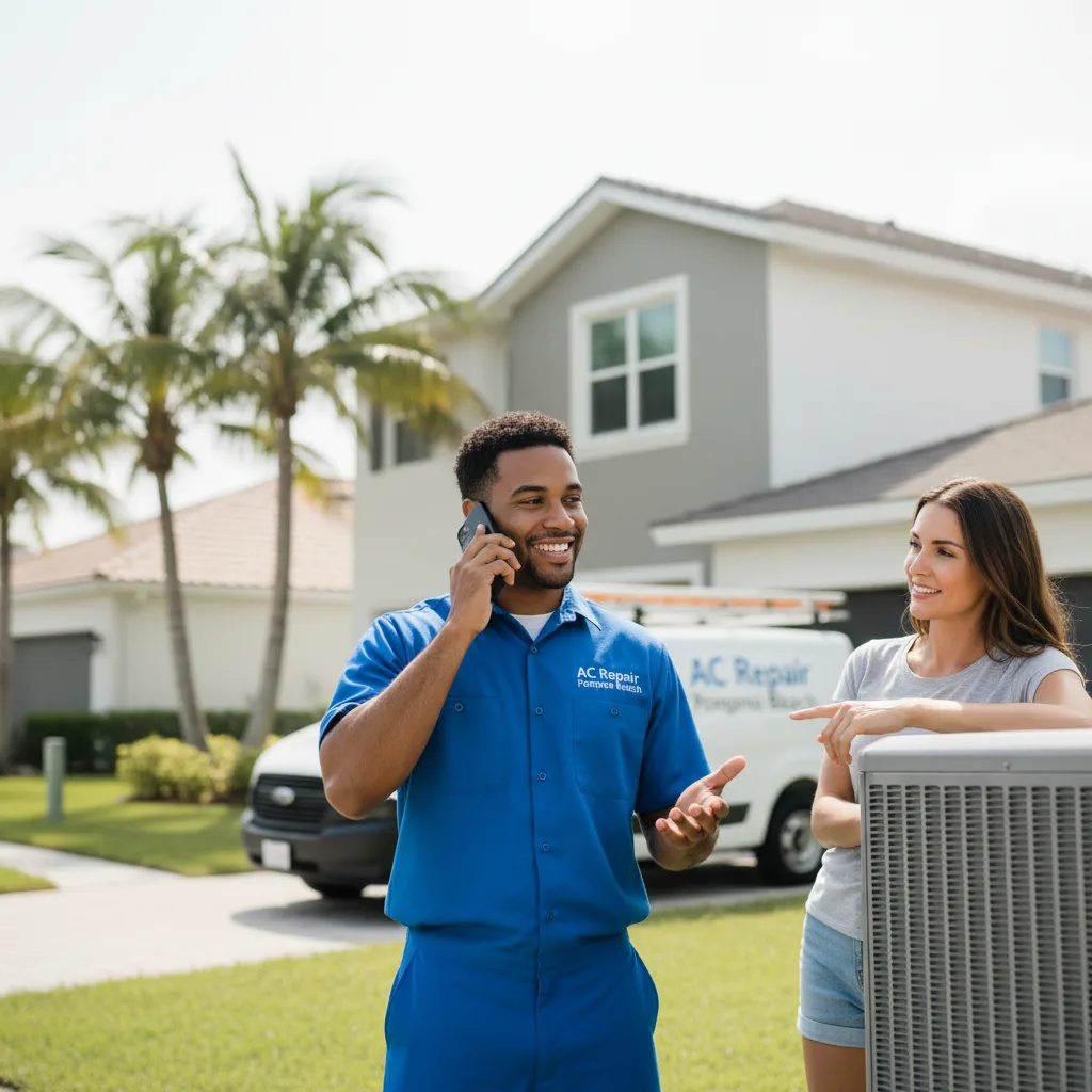AC Repair Pompano Beach customer support in Rydal